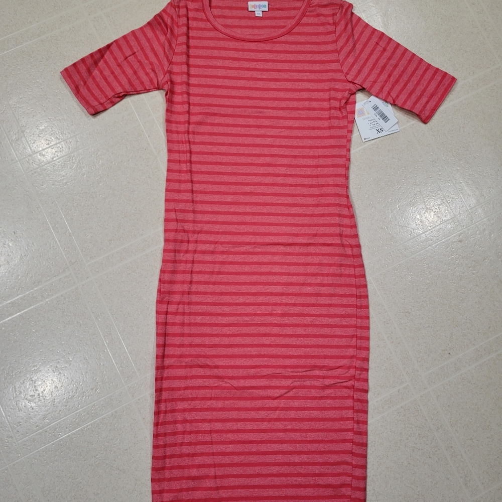 LuLaRoe Julia Dress Women's Size XS NWT